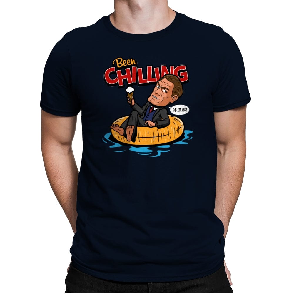 Been Chilling - Mens Premium T-Shirts RIPT Apparel Small / Midnight Navy
