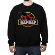 Beep Beep - Crew Neck Sweatshirt Crew Neck Sweatshirt RIPT Apparel Small / Black