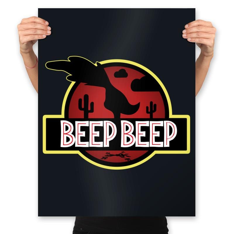 Beep Beep - Prints Posters RIPT Apparel 18x24 / Black
