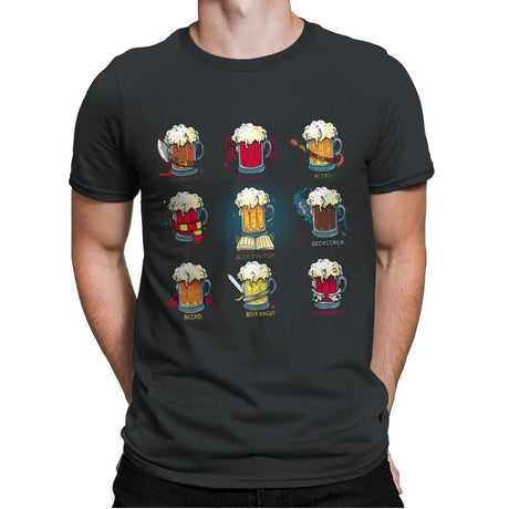 Beer Role Play - Mens Premium T-Shirts RIPT Apparel Small / Heavy Metal