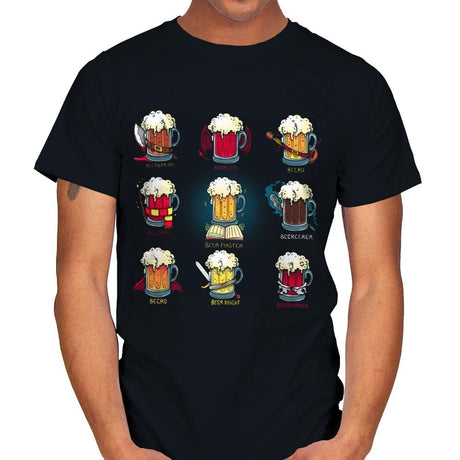 Beer Role Play - Mens T-Shirts RIPT Apparel Small / Black