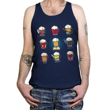 Beer Role Play - Tanktop Tanktop RIPT Apparel X-Small / Navy