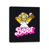 Beerbie - Canvas Wraps Canvas Wraps RIPT Apparel 11x14 / Black