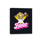 Beerbie - Canvas Wraps Canvas Wraps RIPT Apparel 8x10 / Black