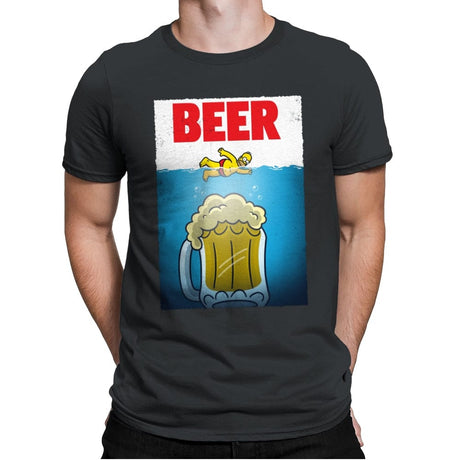 Beerws - Mens Premium T-Shirts RIPT Apparel Small / Heavy Metal