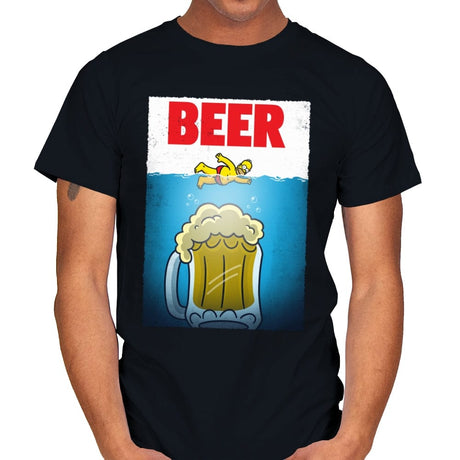 Beerws - Mens T-Shirts RIPT Apparel Small / Black