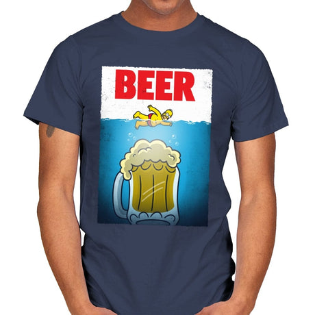 Beerws - Mens T-Shirts RIPT Apparel Small / Navy
