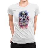 Beetlejuice Watercolor - Womens Premium T-Shirts RIPT Apparel Small / White