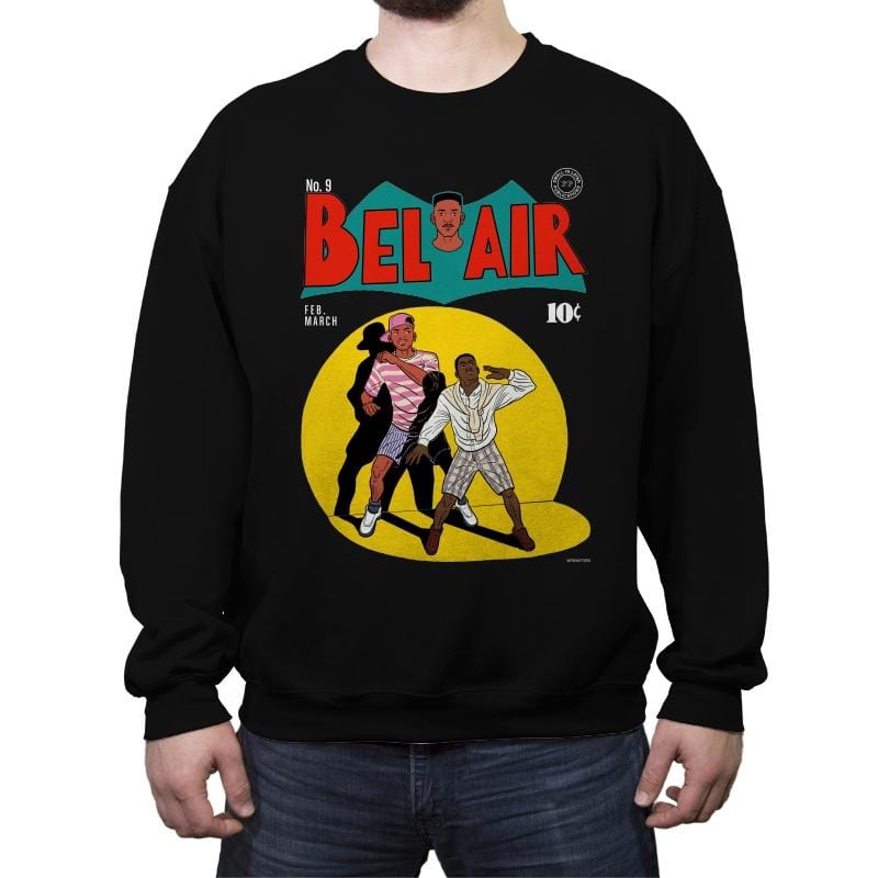 Bel Air - Crew Neck Sweatshirt Crew Neck Sweatshirt RIPT Apparel