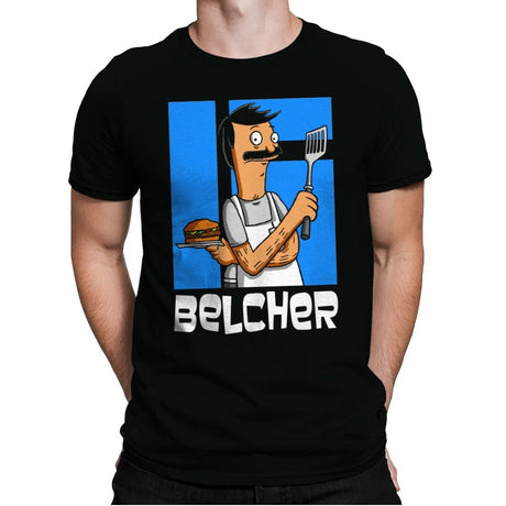 Belcher - Mens Premium T-Shirts RIPT Apparel Small / Black