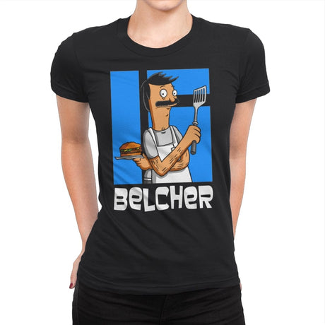 Belcher - Womens Premium T-Shirts RIPT Apparel Small / Black
