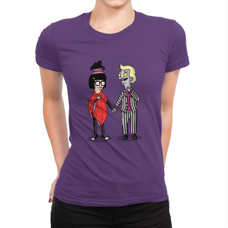 BelcherJuice - Best Seller - Womens Premium T-Shirts RIPT Apparel Small / Purple Rush