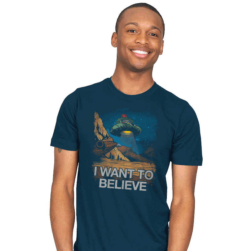 Believe in the Cosmos - Mens T-Shirts RIPT Apparel