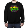 Believe in the Power - Crew Neck Sweatshirt Crew Neck Sweatshirt RIPT Apparel Small / Black