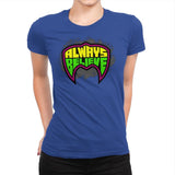 Believe in the Power - Womens Premium T-Shirts RIPT Apparel Small / Royal