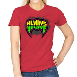 Believe in the Power - Womens T-Shirts RIPT Apparel Small / Red