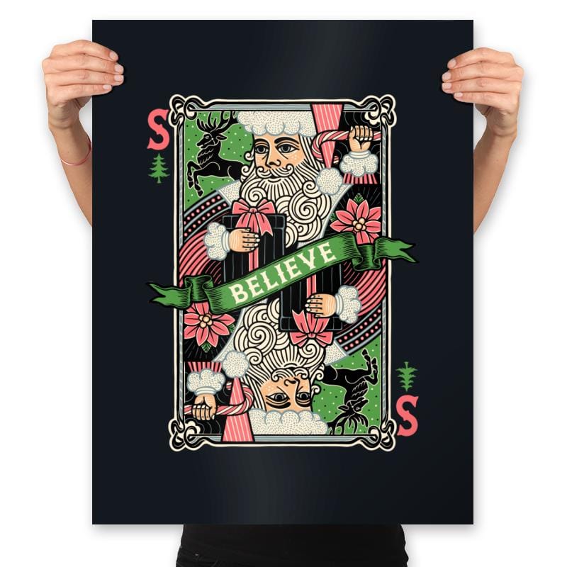 Believe - Prints Posters RIPT Apparel 18x24 / Black