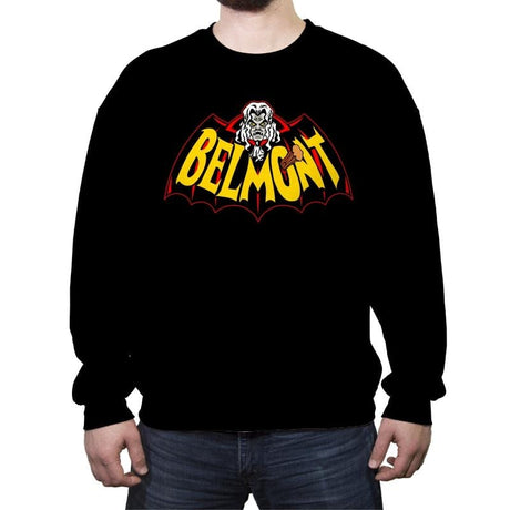 Belmont - Crew Neck Sweatshirt Crew Neck Sweatshirt RIPT Apparel Small / Black