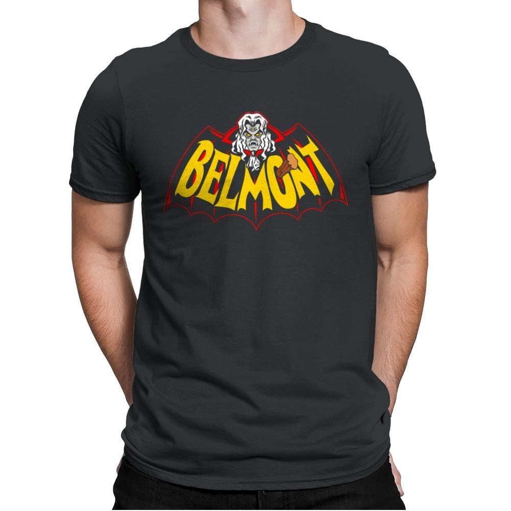 Belmont - Mens Premium T-Shirts RIPT Apparel Small / Heavy Metal