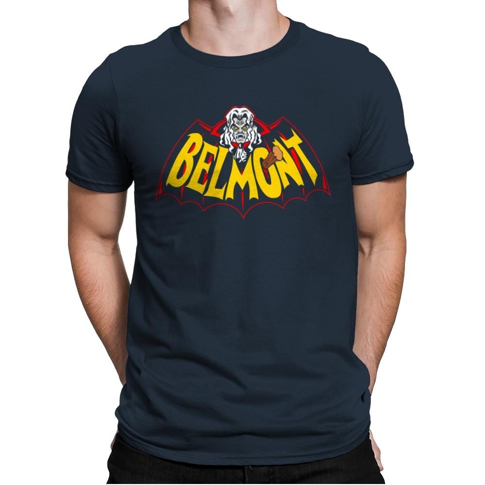 Belmont - Mens Premium T-Shirts RIPT Apparel Small / Indigo