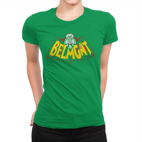 Belmont - Womens Premium T-Shirts RIPT Apparel Small / Kelly Green