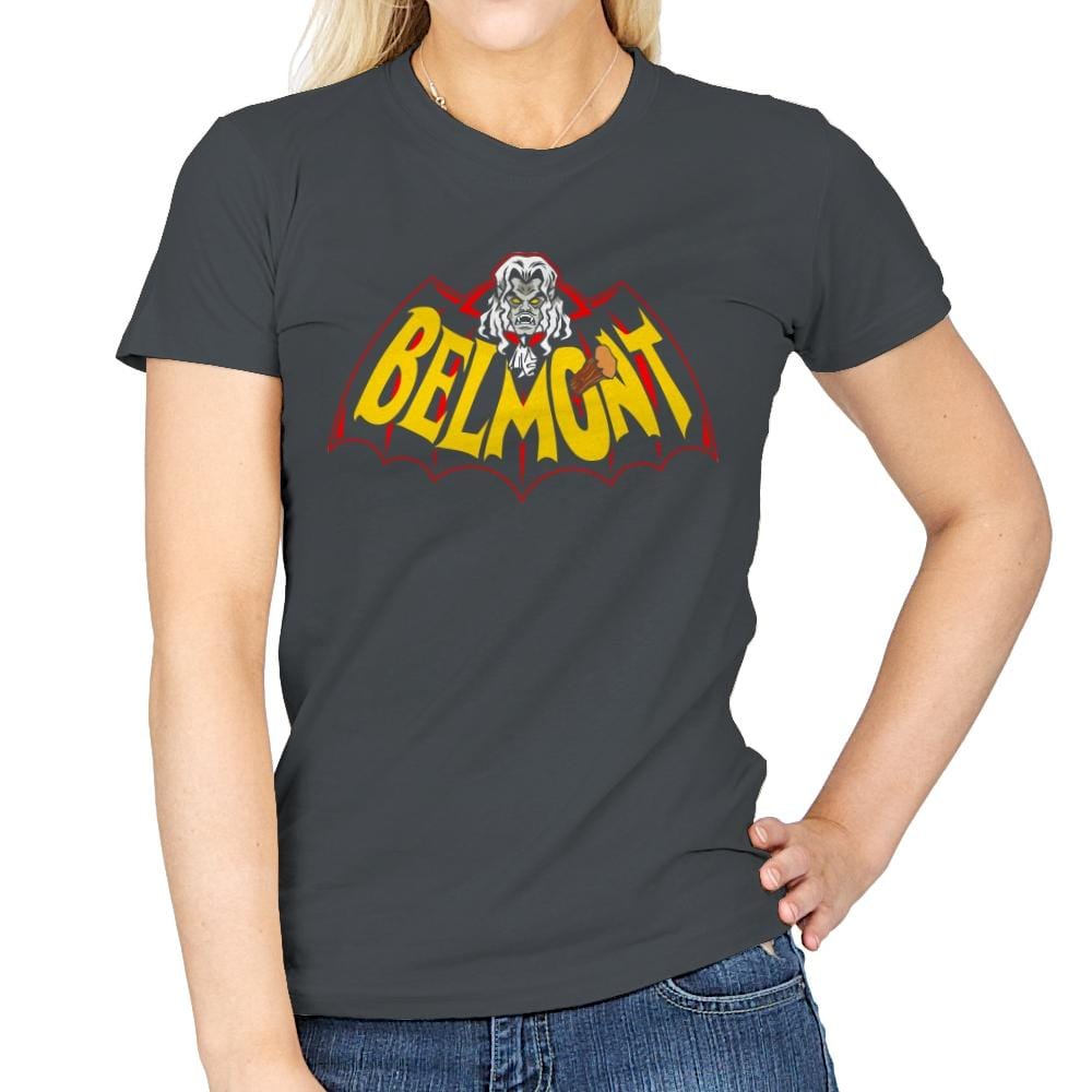 Belmont - Womens T-Shirts RIPT Apparel Small / Charcoal