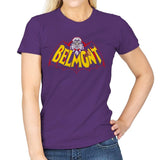 Belmont - Womens T-Shirts RIPT Apparel Small / Purple