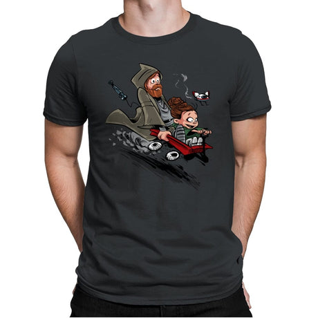Ben and The Princess - Mens Premium T-Shirts RIPT Apparel Small / Heavy Metal
