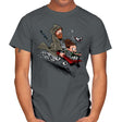 Ben and The Princess - Mens T-Shirts RIPT Apparel Small / Charcoal