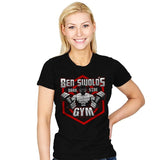 Ben Swolo's Gym - Womens T-Shirts RIPT Apparel Small / Black