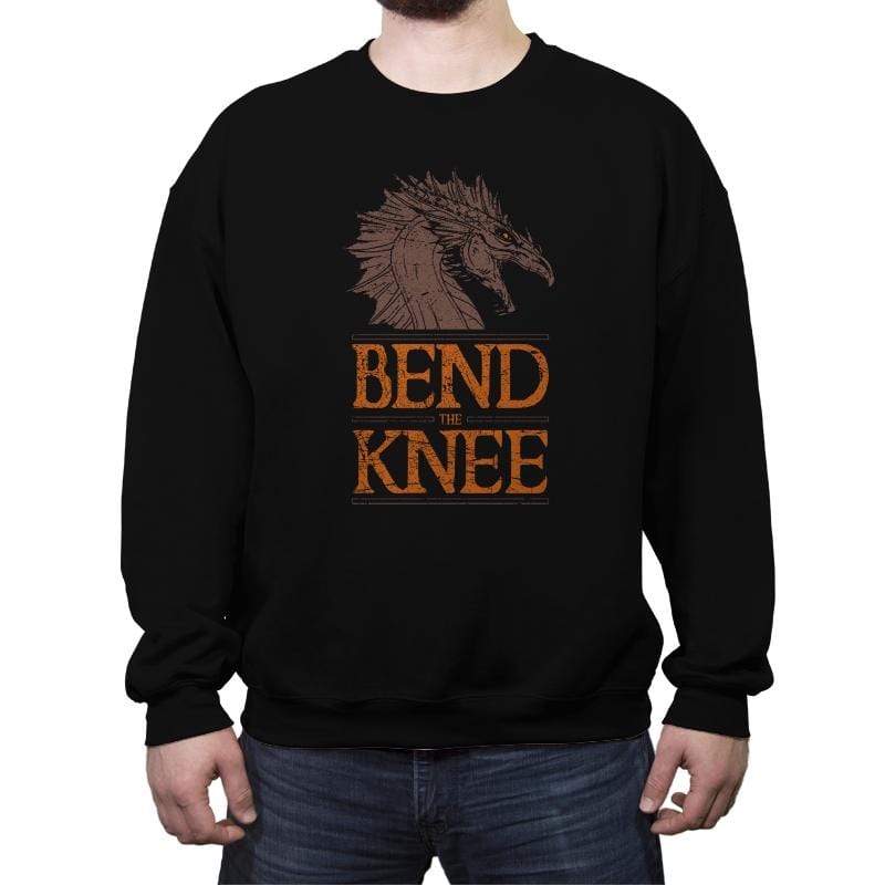 Bend The Knee - Crew Neck Sweatshirt Crew Neck Sweatshirt RIPT Apparel