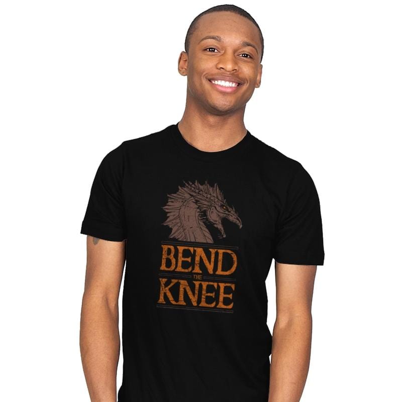 Bend The Knee - Mens T-Shirts RIPT Apparel Small / Black