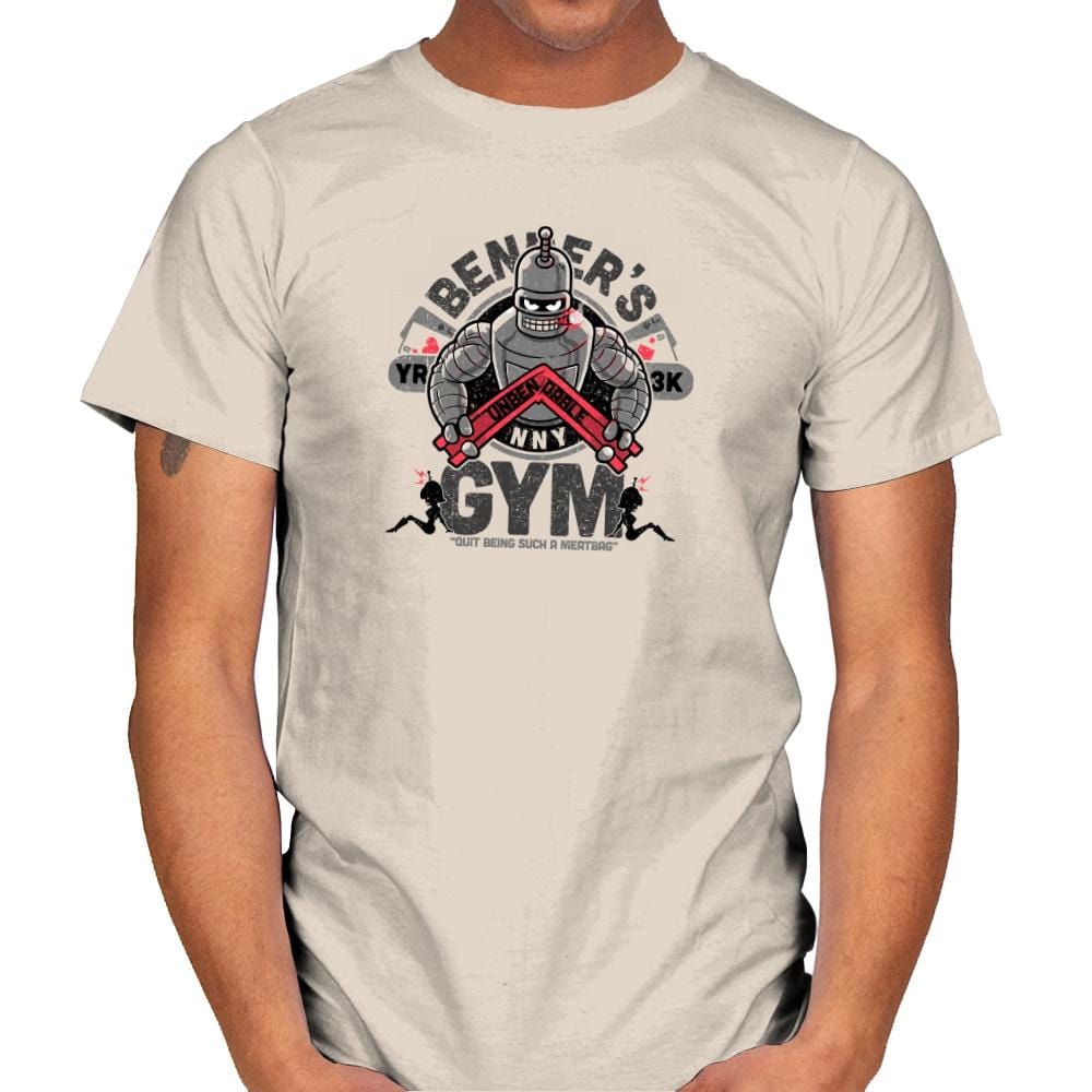 Bender's Gym Exclusive - Mens T-Shirts RIPT Apparel Small / Natural
