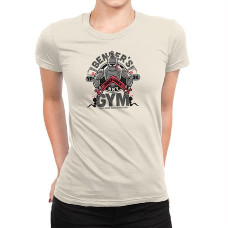 Bender's Gym Exclusive - Womens Premium T-Shirts RIPT Apparel Small / Natural