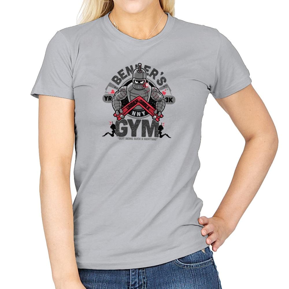 Bender's Gym Exclusive - Womens T-Shirts RIPT Apparel Small / Sport Grey