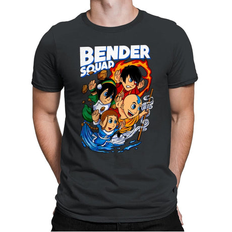 Bender Squad - Mens Premium T-Shirts RIPT Apparel Small / Heavy Metal
