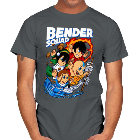 Bender Squad - Mens T-Shirts RIPT Apparel Small / Charcoal