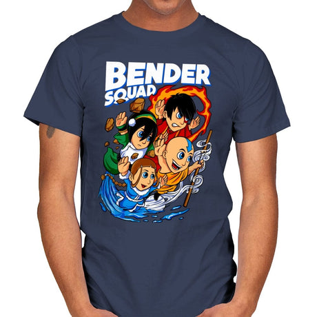 Bender Squad - Mens T-Shirts RIPT Apparel Small / Navy