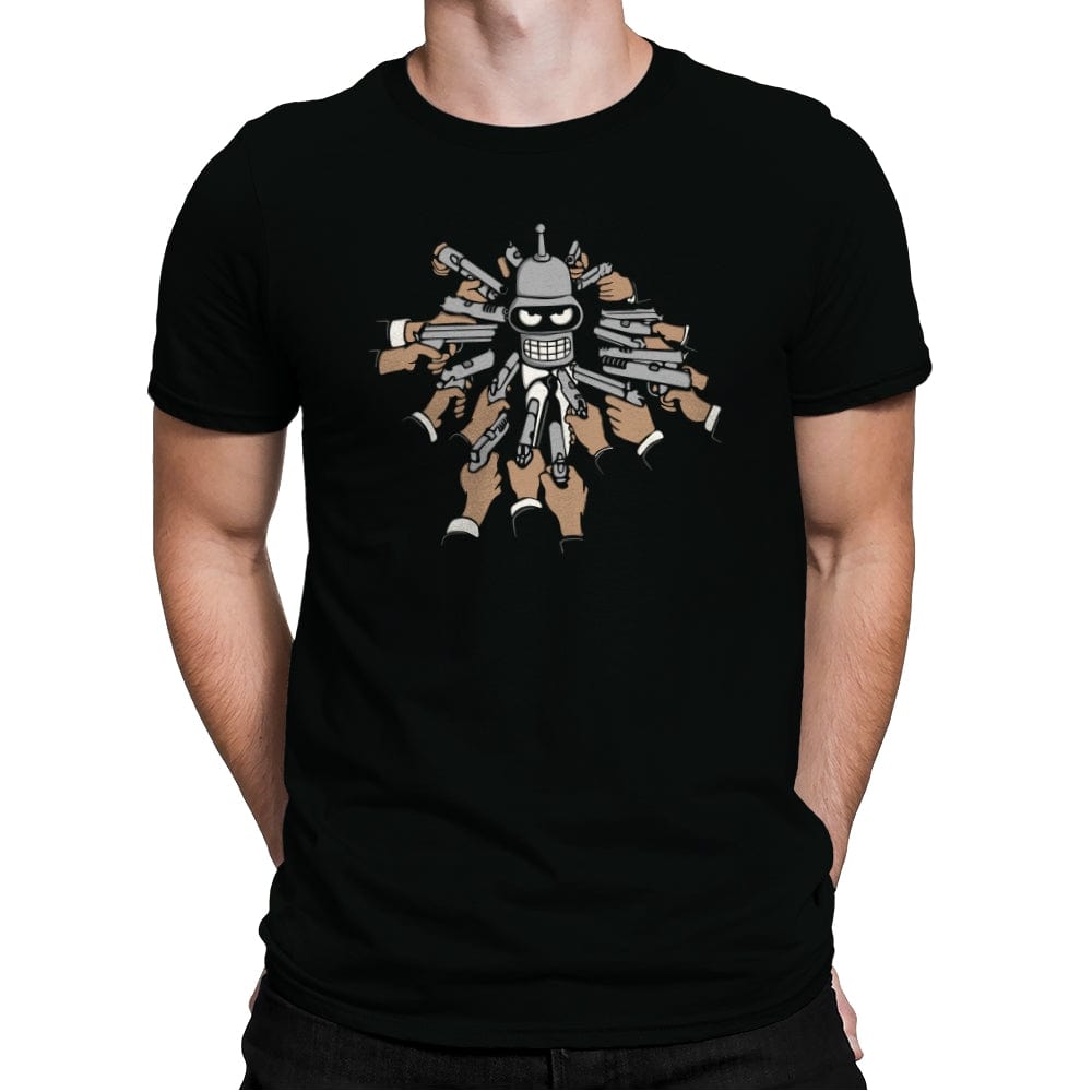 Bender Wick - Mens Premium T-Shirts RIPT Apparel Small / Black