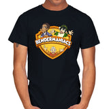 Bendermaniacs - Mens T-Shirts RIPT Apparel Small / Black