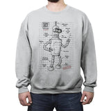 Bending unit 22 - Crew Neck Sweatshirt Crew Neck Sweatshirt RIPT Apparel Small / Sport Gray