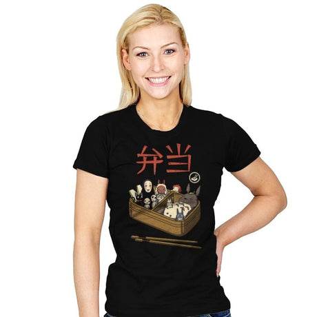 Bento Spirits - Womens T-Shirts RIPT Apparel Small / Black