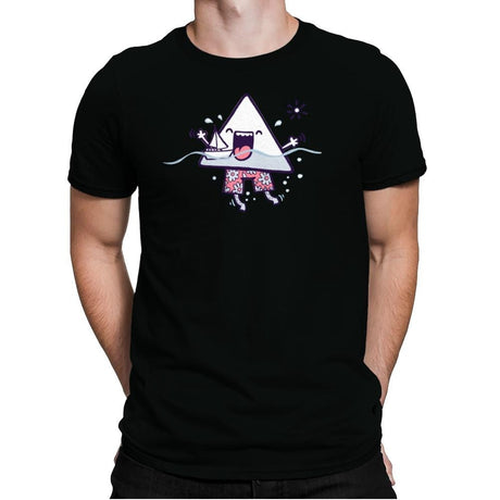 Bermuda Triangle - Mens Premium T-Shirts RIPT Apparel Small / Black