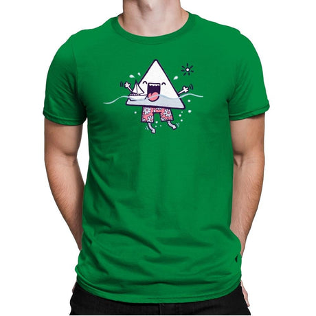 Bermuda Triangle - Mens Premium T-Shirts RIPT Apparel Small / Kelly
