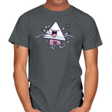 Bermuda Triangle - Mens T-Shirts RIPT Apparel Small / Charcoal