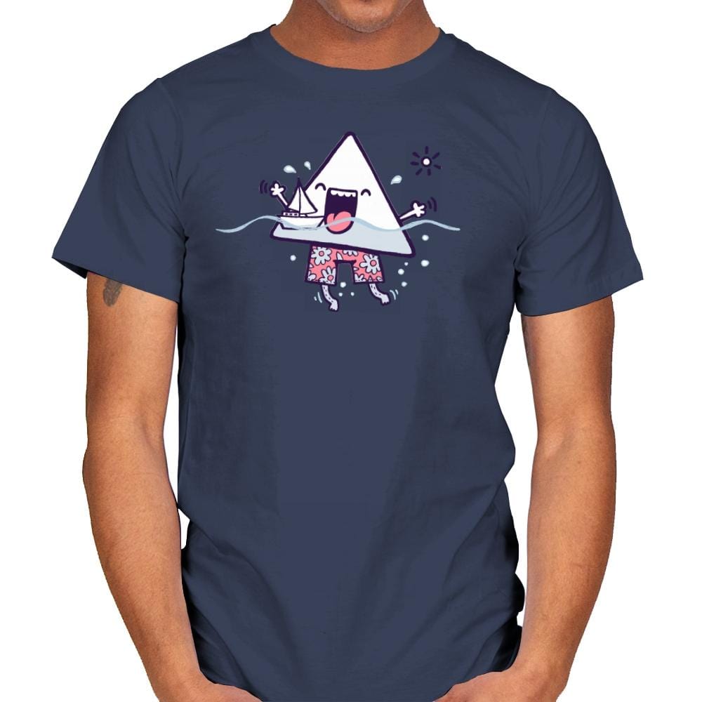 Bermuda Triangle - Mens T-Shirts RIPT Apparel Small / Navy