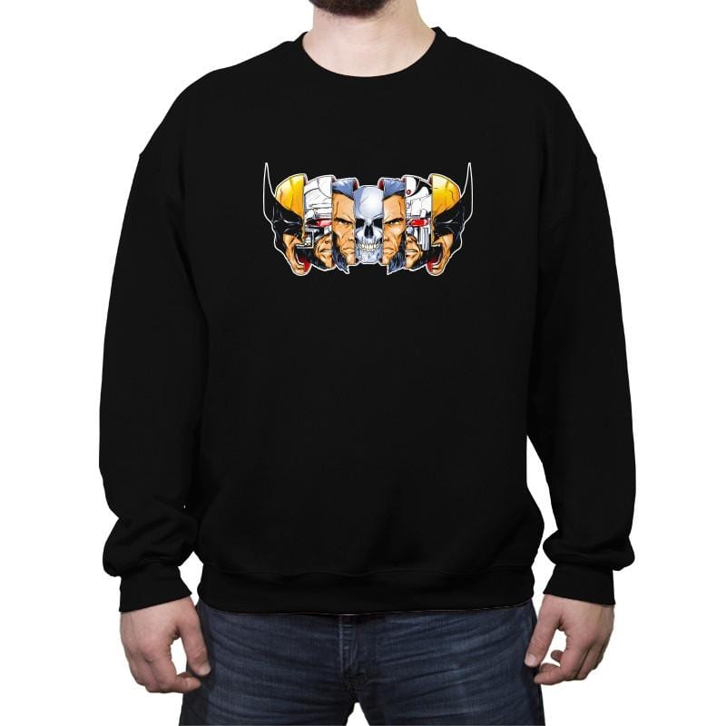 Berserker Break Down - Crew Neck Sweatshirt Crew Neck Sweatshirt RIPT Apparel