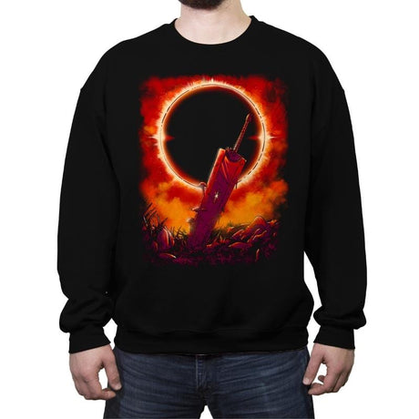 Berserkers Never Die - Crew Neck Sweatshirt Crew Neck Sweatshirt RIPT Apparel Small / Black