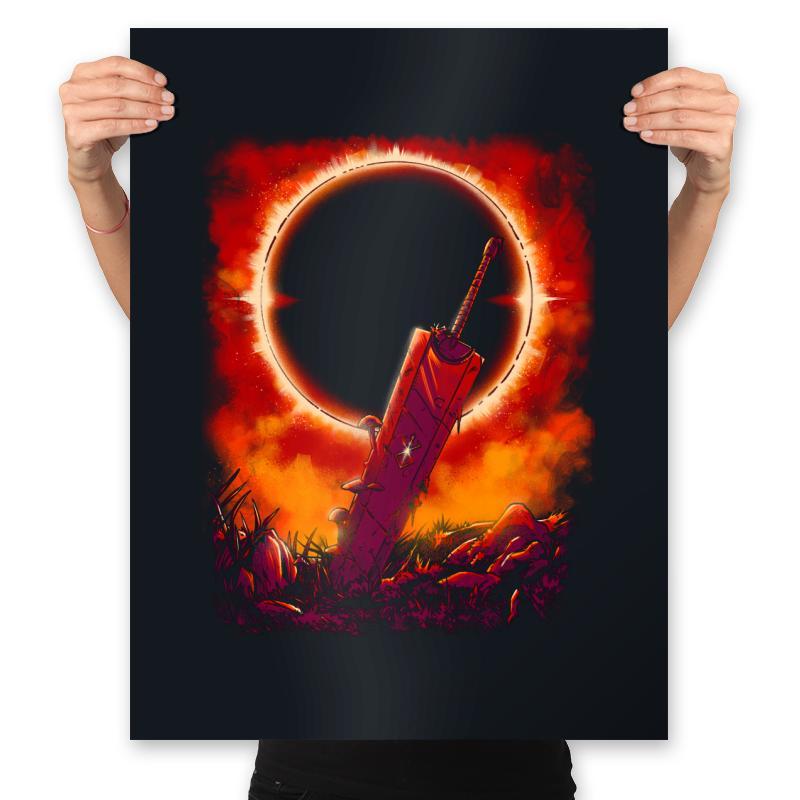 Berserkers Never Die - Prints Posters RIPT Apparel 18x24 / Black
