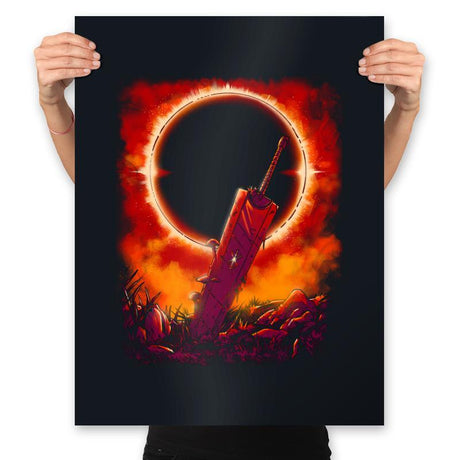 Berserkers Never Die - Prints Posters RIPT Apparel 18x24 / Black
